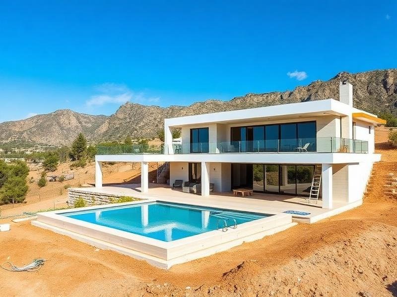 imagen de una casa en proyecto